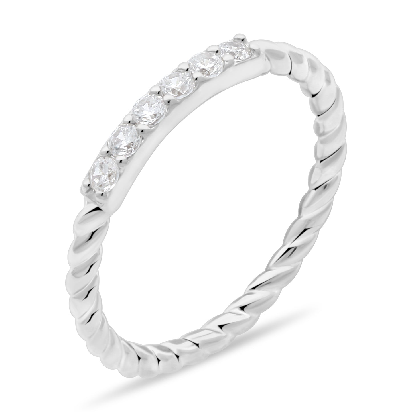 Ring Gedreht 925er Silber