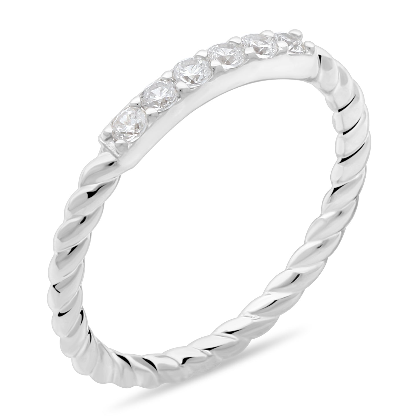 Ring Gedreht 925er Silber