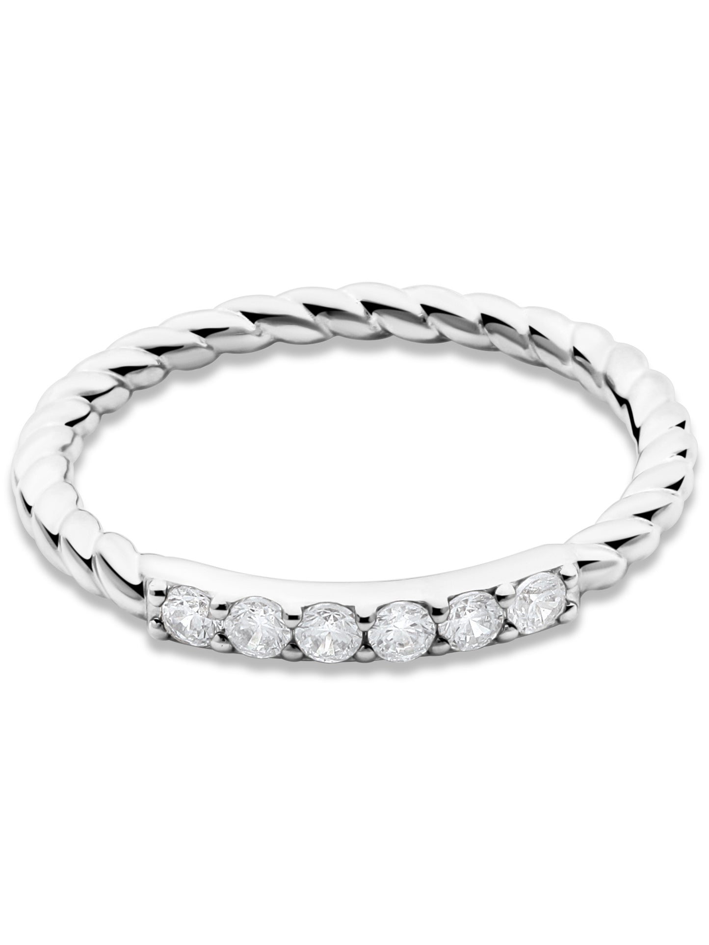 Ring Gedreht 925er Silber