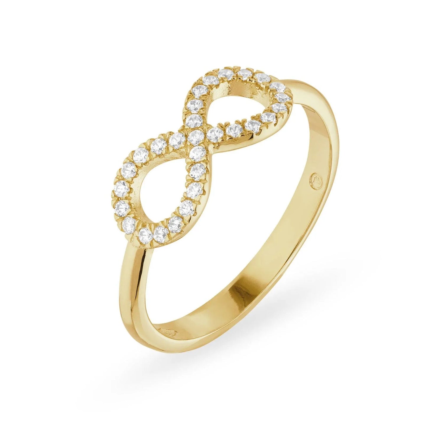 Schleifen Ring 585er Gold