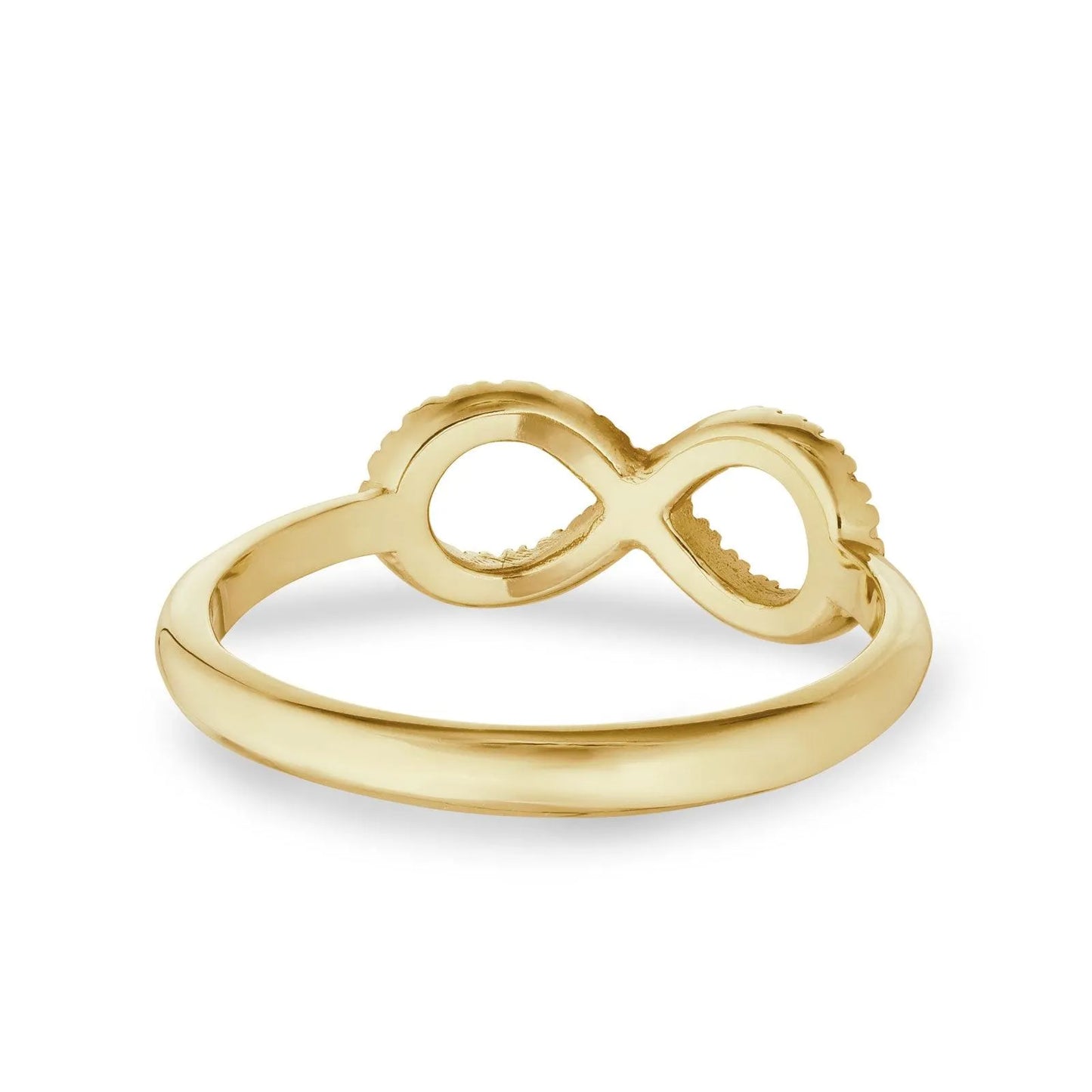 Schleifen Ring 585er Gold