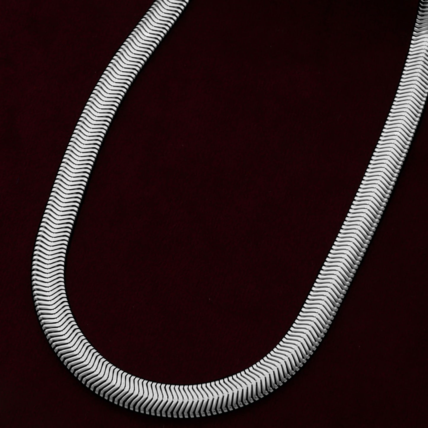 Schlangenkette Collier 925er Sterling Silber Massiv