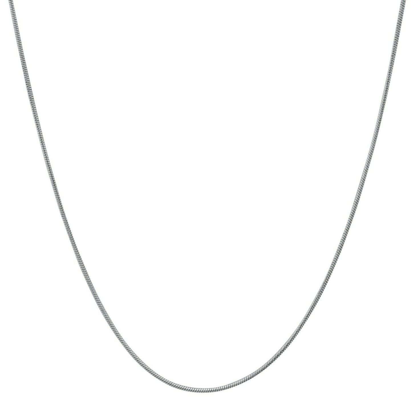 Schlangenkette 1 mm 925er Silber