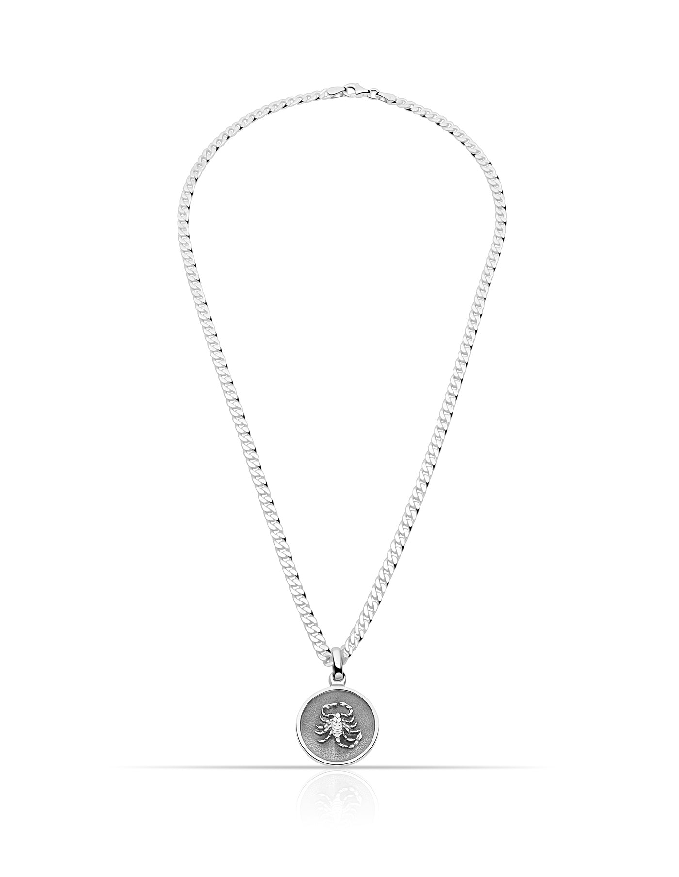 Sternzeichenanhänger Skorpion 925er Sterling Silber Massiv