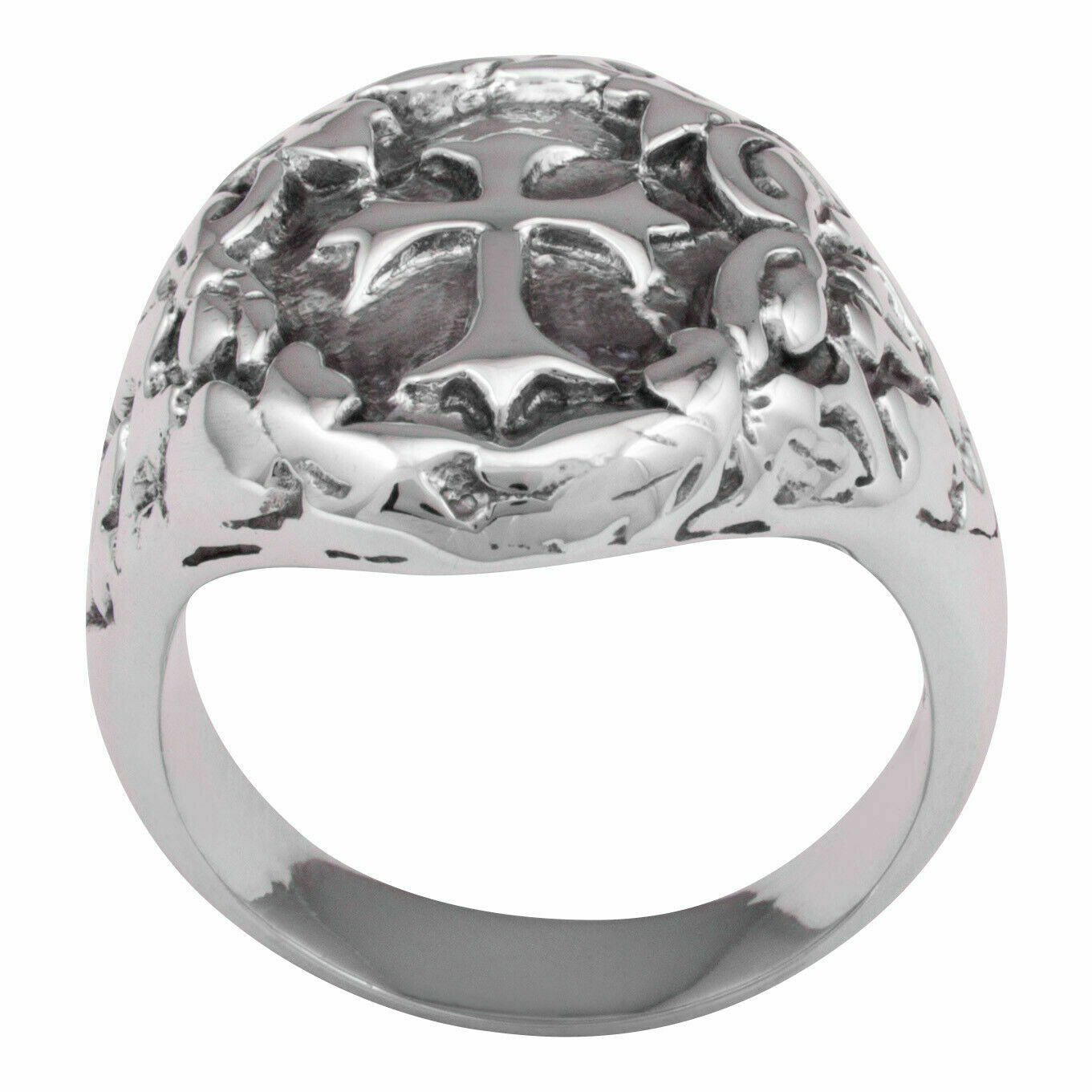 Kreuz Ring 925er Silber