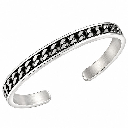 Armreif Panzerarmband Design 925er Sterling Silber