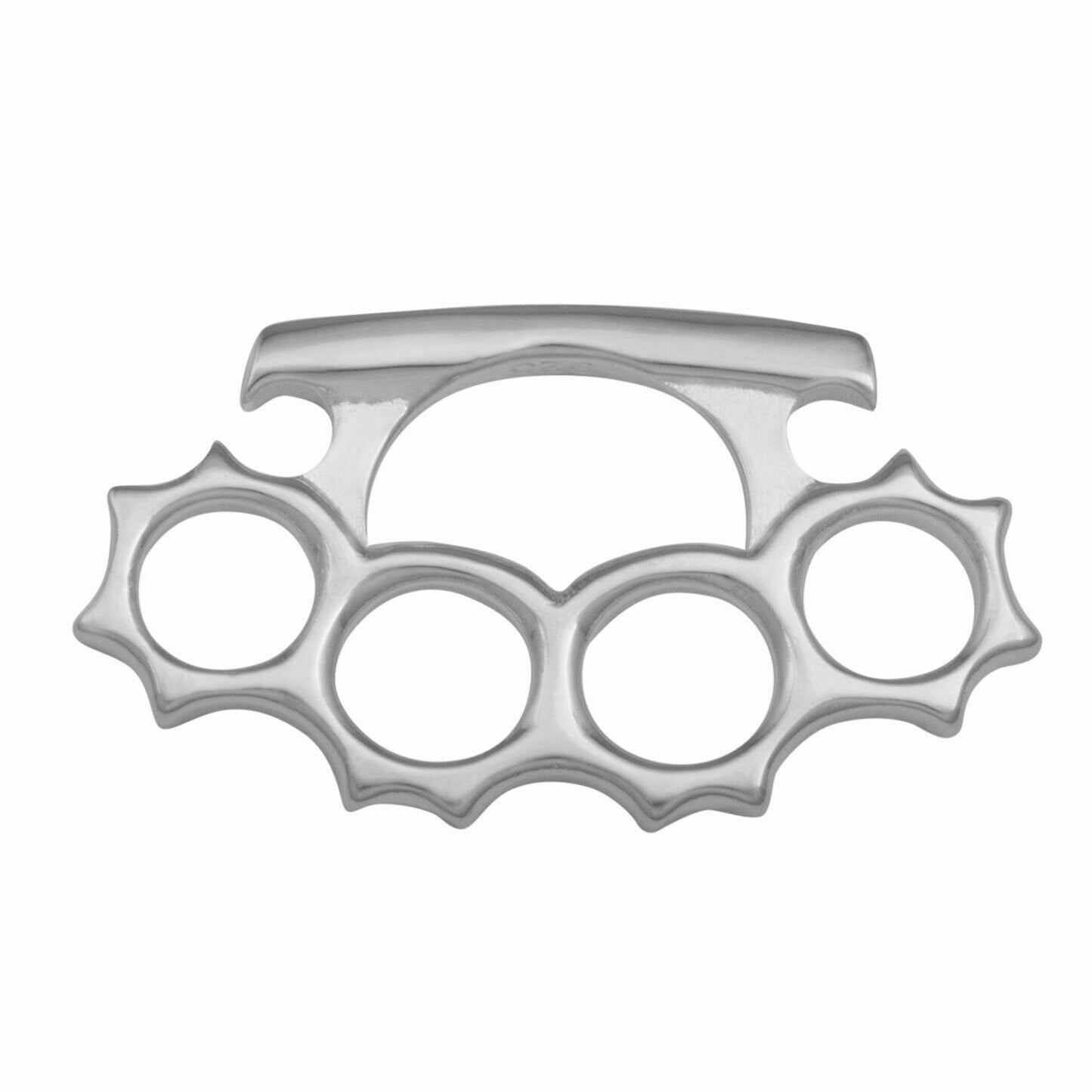 Schlagring Anhänger Kette 925er Silber
