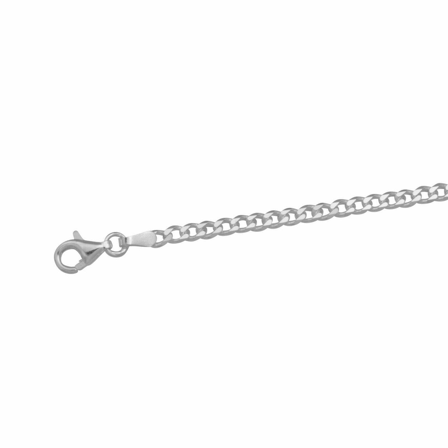 Schlagring Anhänger Kette 925er Silber