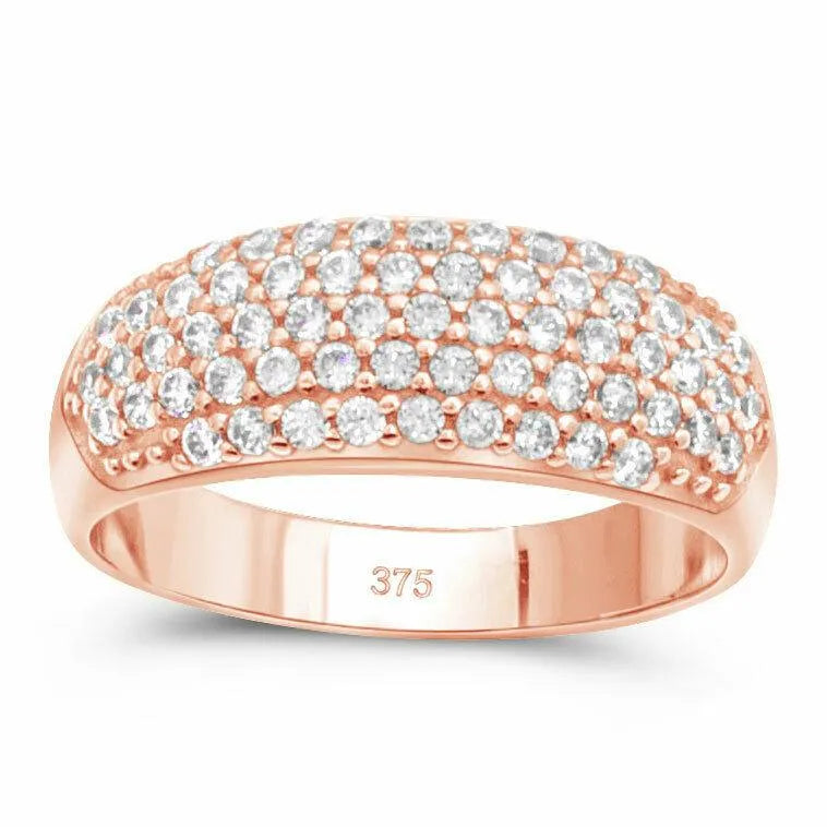 Cocktail Ring 375er Rose Gold