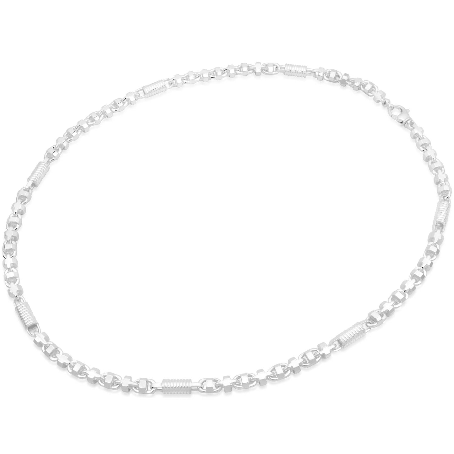 Monte Carlo Kette Rund 8mm 925er Silber